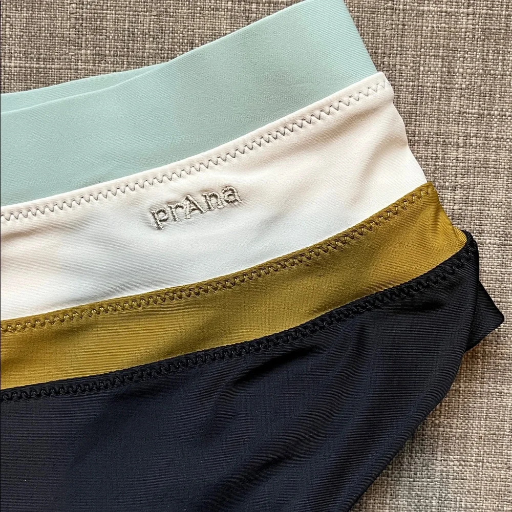 Prana Baja Bound Color Block Bikini Set L/XL New